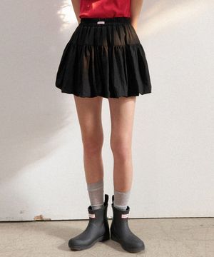 소피 펌킨 스커트 쇼츠(블랙)