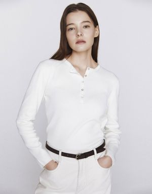 헨리넥 니트 스웨터(14GG) 356513 [3color]