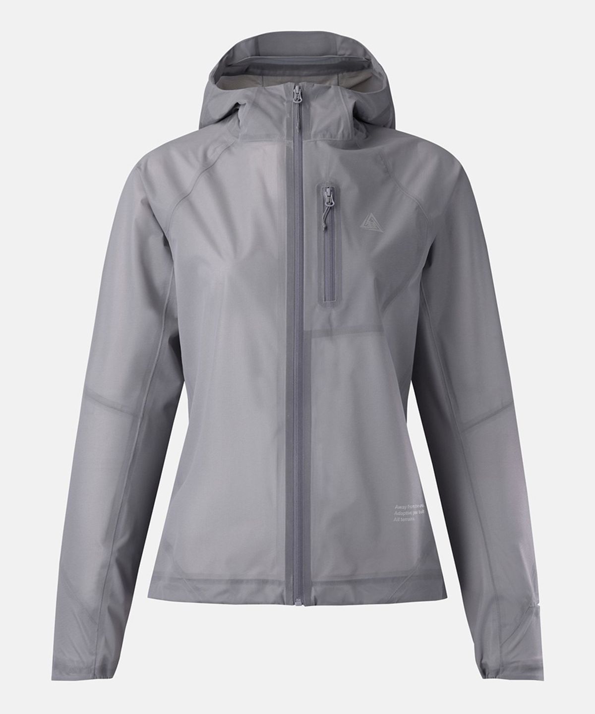 코오롱스포츠(KOLON SPORT) [TRAIL] 여성 경량 후드형 방수 재킷 TVJJX26712GRY