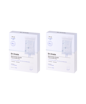 나이아신아마이드 레시피 브라이트닝 화이트마스크(20매/2box)