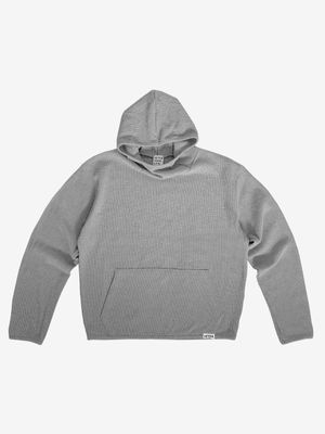 waffle hoodie (Light Gray)