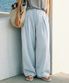 컴포트 썸머 와이드 팬츠 블루
