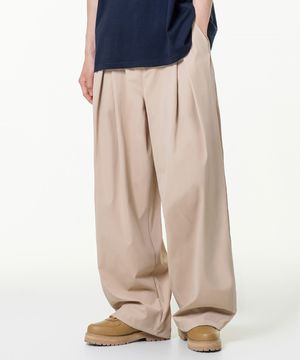 컴포트 썸머 와이드 팬츠 베이지