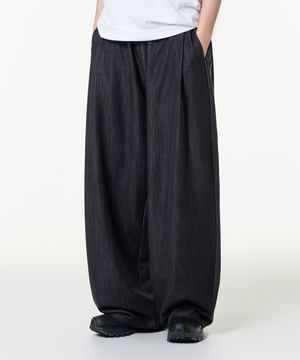 슬라브 레이온터치 이지 플로우 팬츠 블랙