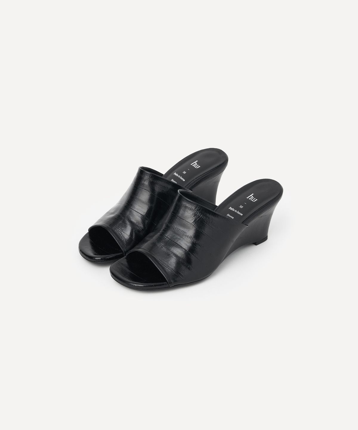 호와스(HOWUS) HARI WEDGE HEEL (BLACK)