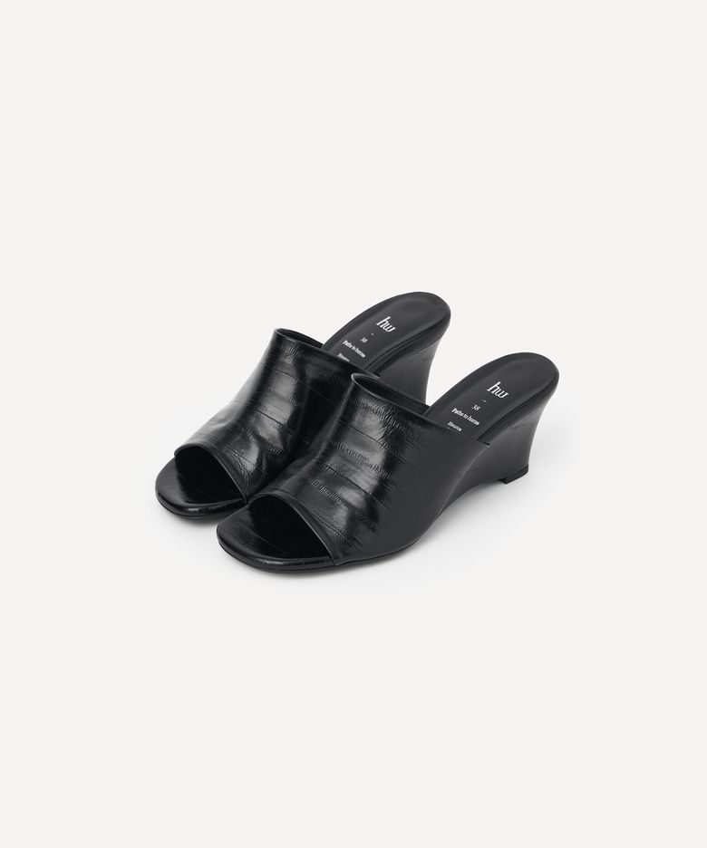 HARI WEDGE HEEL (BLACK)