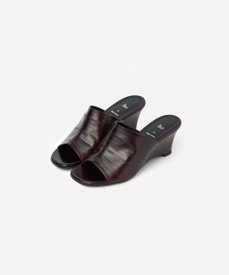 HARI WEDGE HEEL (BROWN)
