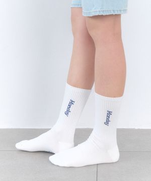 [IHM26SS14] 먼데이 크루삭스 오프 화이트