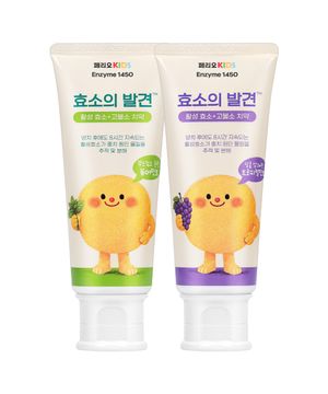 키즈 효소의 발견 고불소 치약 80g x 3개 (트로피칼민트/퓨어민트 택1)