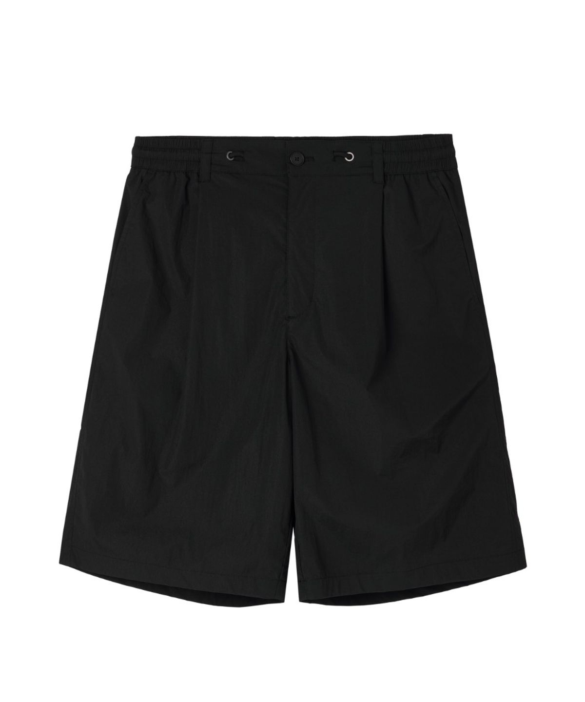 브롬톤 런던(BROMPTON LONDON) CREASE SHORTS - BLACK (P262MHP183)