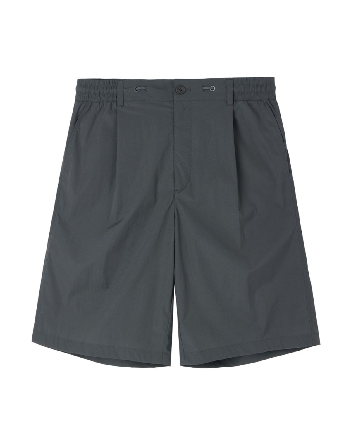 브롬톤 런던(BROMPTON LONDON) CREASE SHORTS - GREYISH KHAKI (P262MHP183)
