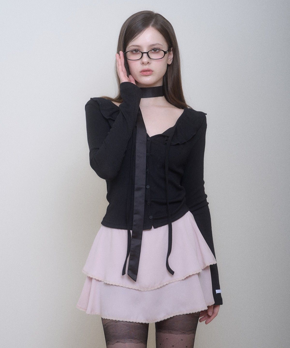 벨리아르(BELLIALEU) FAIRY CARDIGAN BLACK