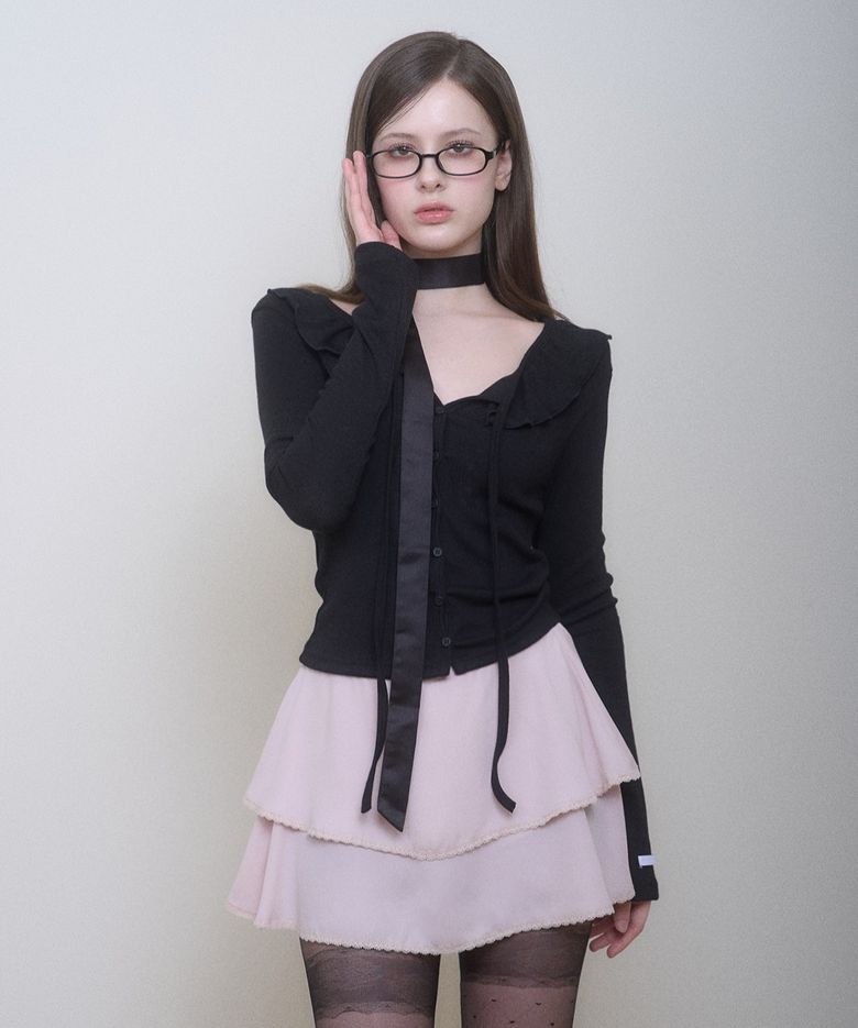FAIRY CARDIGAN BLACK