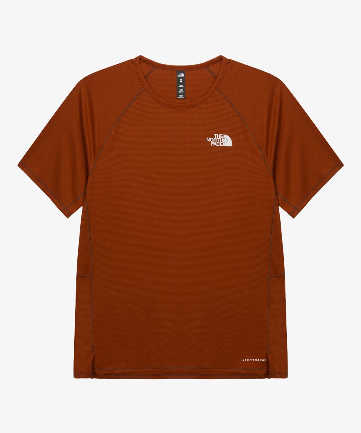 노스페이스(THE NORTH FACE) NT7US12A 남성 썬라이저 반팔 티 DARK ORANGE