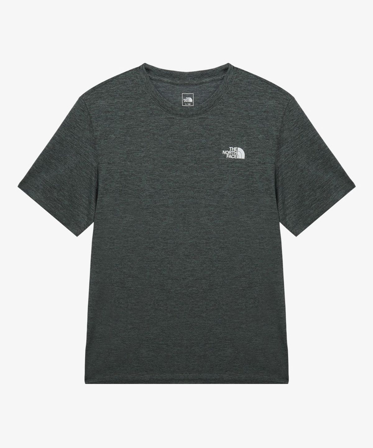 노스페이스(THE NORTH FACE) NT7US58B 남성 리커버리 멜란지 반팔 티 DRIED HERB