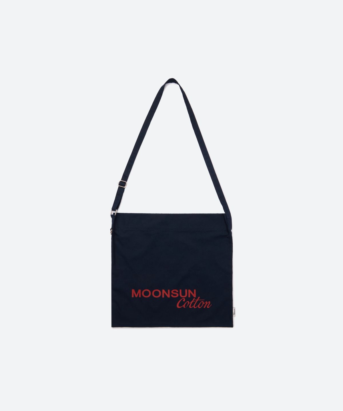 문선 아카이브(MOONSUN ARCHIVE) M.C Logo Cotton Cross Bag / NAVY