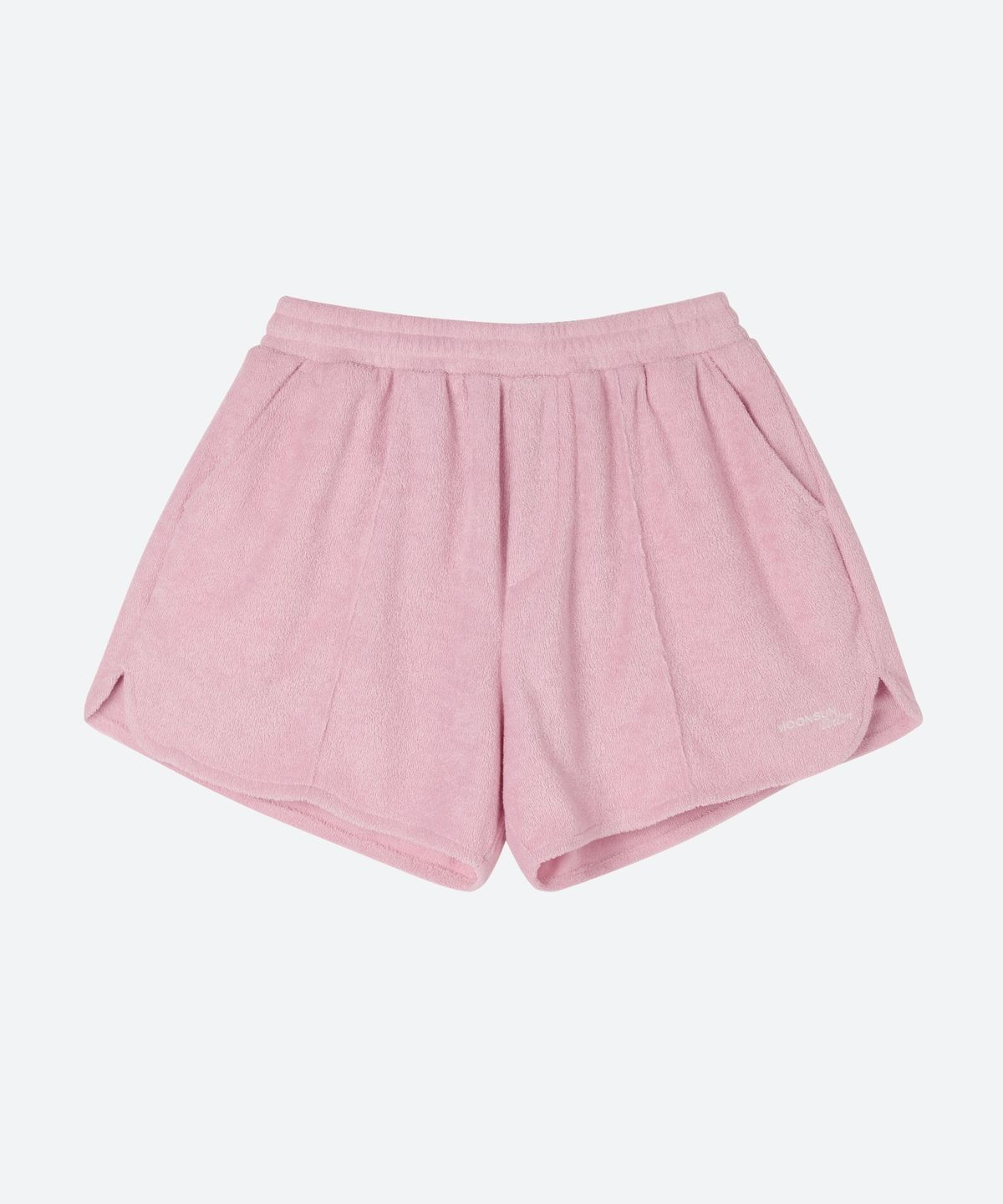 문선 아카이브(MOONSUN ARCHIVE) M.C UNISEX, Logo Terry Shorts / PINK