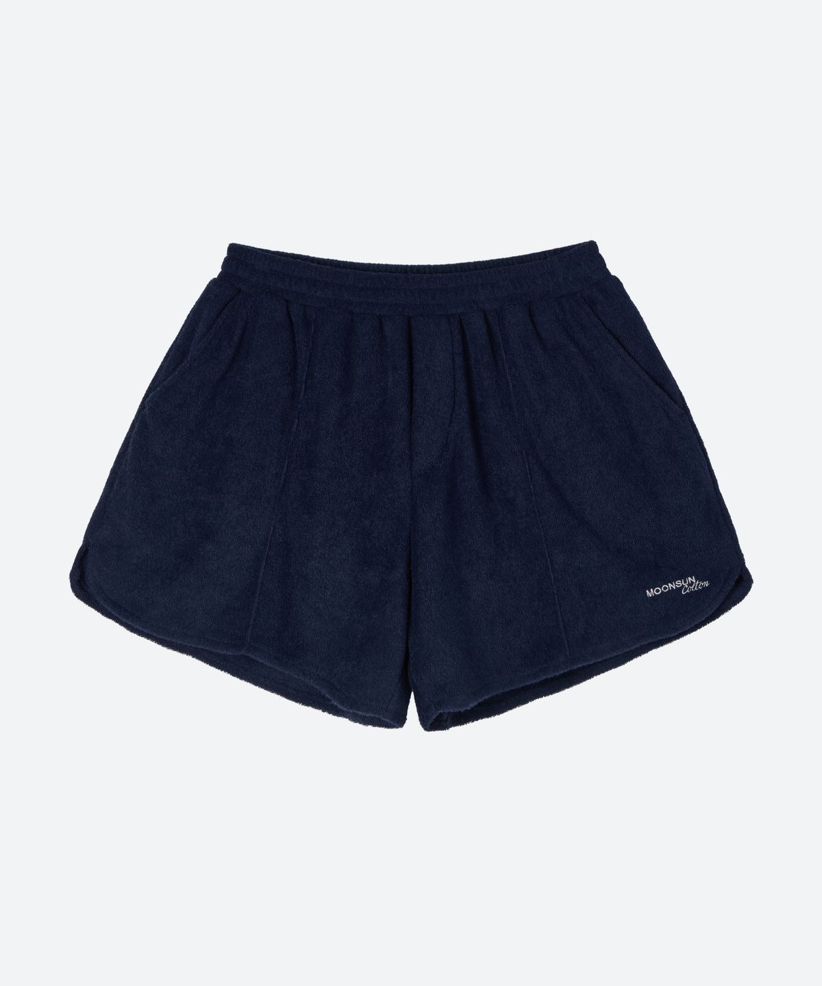 문선 아카이브(MOONSUN ARCHIVE) M.C UNISEX, Logo Terry Shorts / NAVY