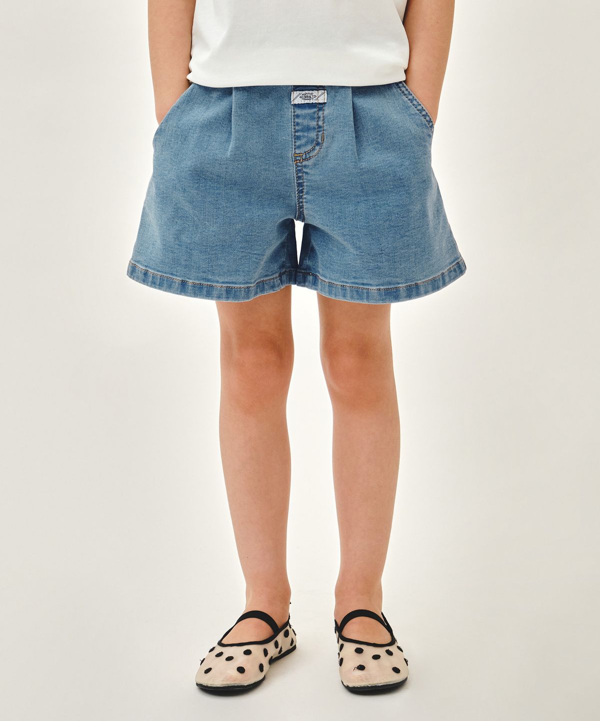 마리떼 키즈(MARITHÉ KIDS) KIDS W DENIM SHORTS blue