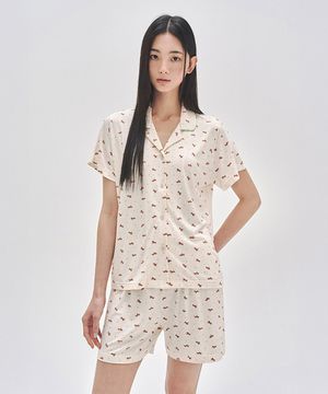 010A 리틀포니 하프 슬리브 탑 & 하프 팬츠