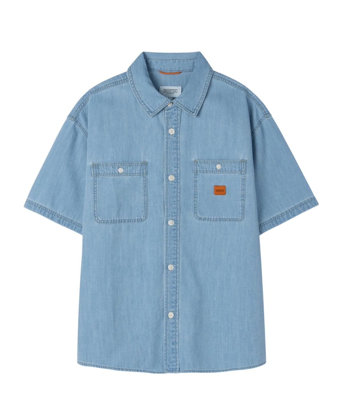 브롬톤 런던(BROMPTON LONDON) SUMMER DENIM SHIRT - L/BLUE (P262MSH481)
