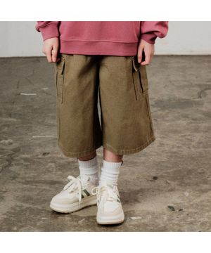 주니어 코튼 카고 버뮤다 팬츠