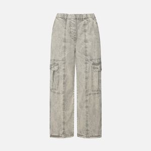 CARGO WASHED 롱팬츠 (RG11LP553GRE)