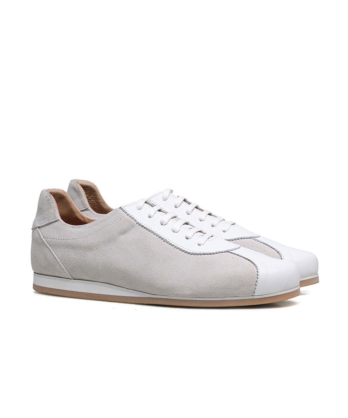 올클래식(ALLCLASSIC) ALC1380 어반 스니커즈_white suede