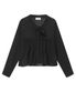 CELINE RIBBON BLOUSE BLACK