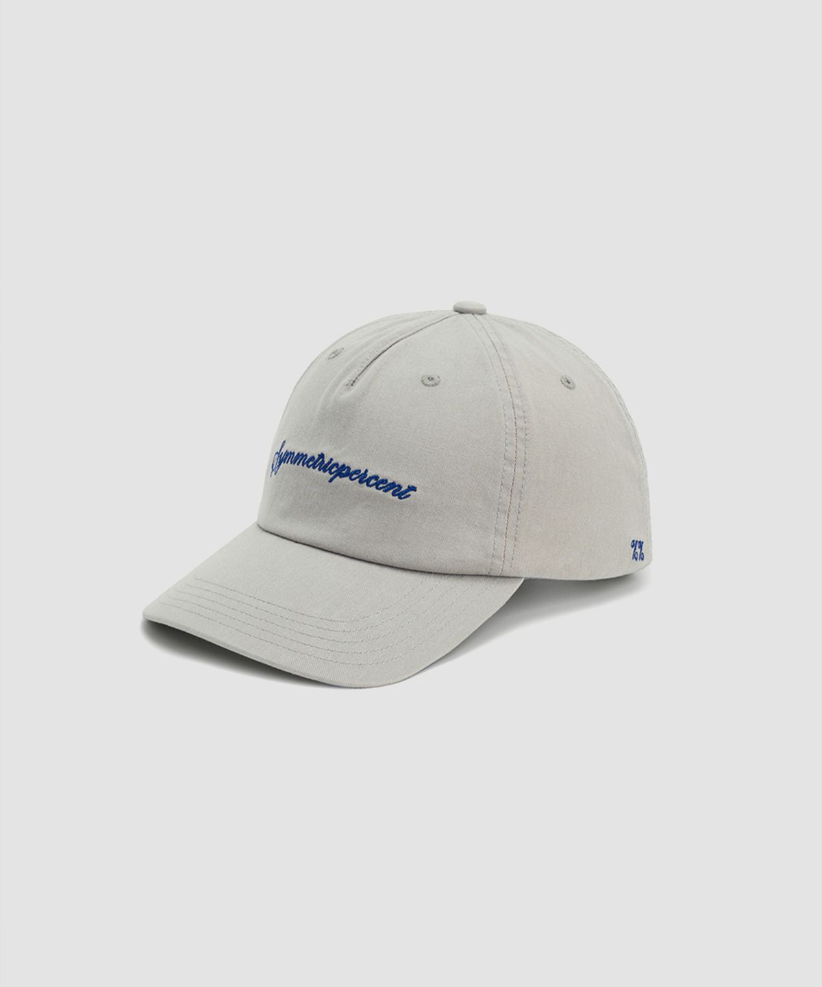 시메트릭 퍼센트(SYMMETRICPERCENT) Logo Lettering Cap / Beige