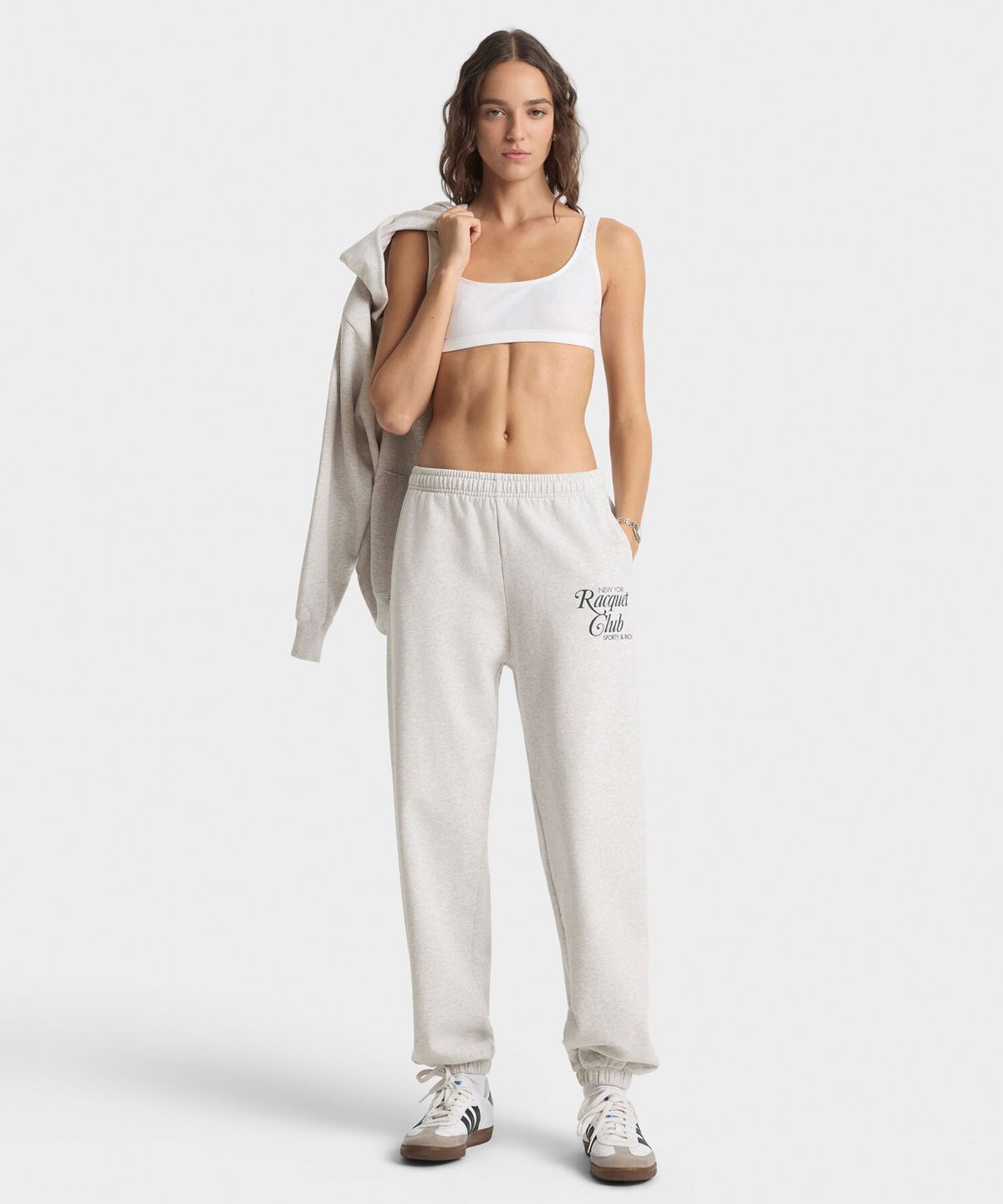 스포티앤리치(SPORTY&RICH) NYRC 스웻팬츠 남여공용 R256AUP010