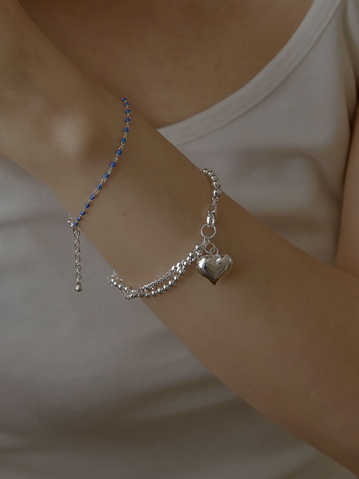 레트로핑거(RETROFINGER) silver925 Chubby Heart #SB335
