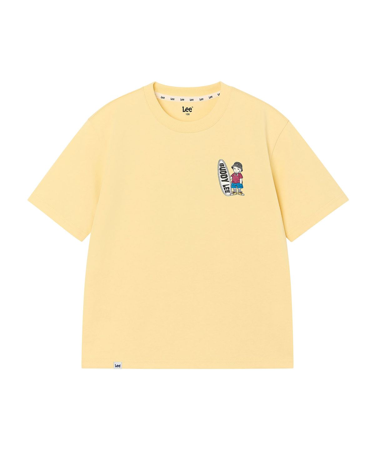 리 키즈(LEE KIDS) 버디LEE 서프 그래픽 티셔츠 옐로우 LK2602ST50YL