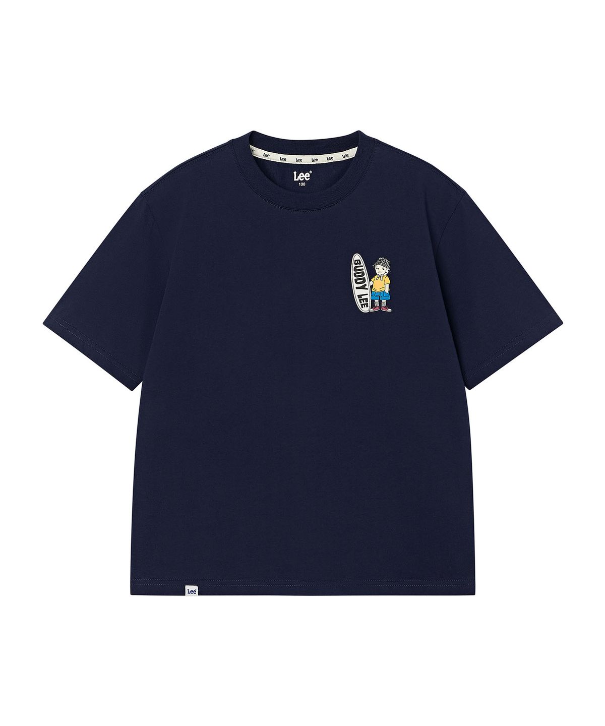 리 키즈(LEE KIDS) 버디LEE 서프 그래픽 티셔츠 네이비 LK2602ST50NA