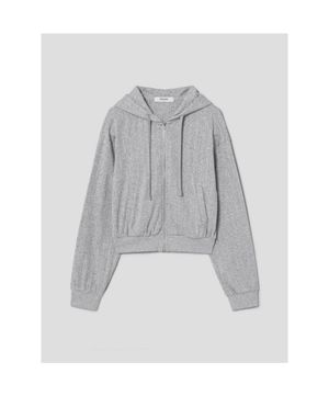 포인텔 후드 집업  그레이