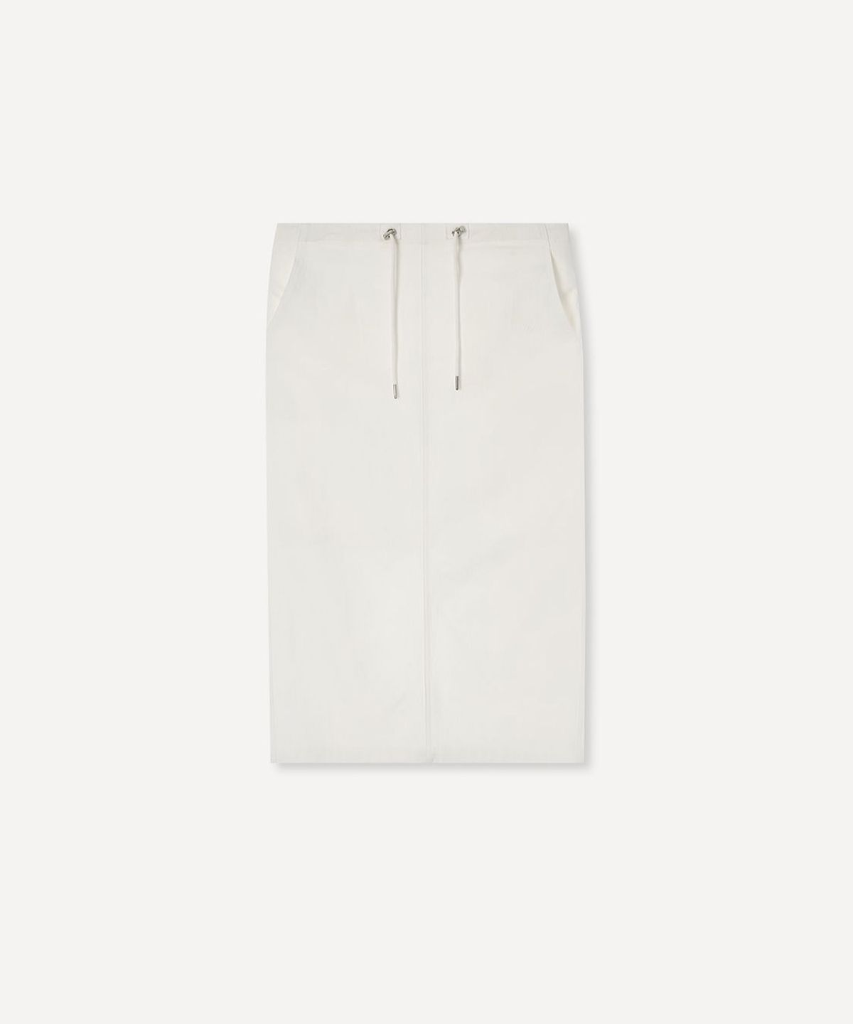 호와스(HOWUS) LOW MAXI SKIRT (OFF WHITE)