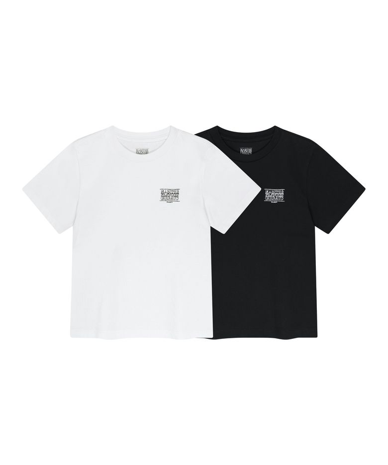 KIDS DOODLE CLASSIC LOGO AEROCOOL TEE 2PACK mix