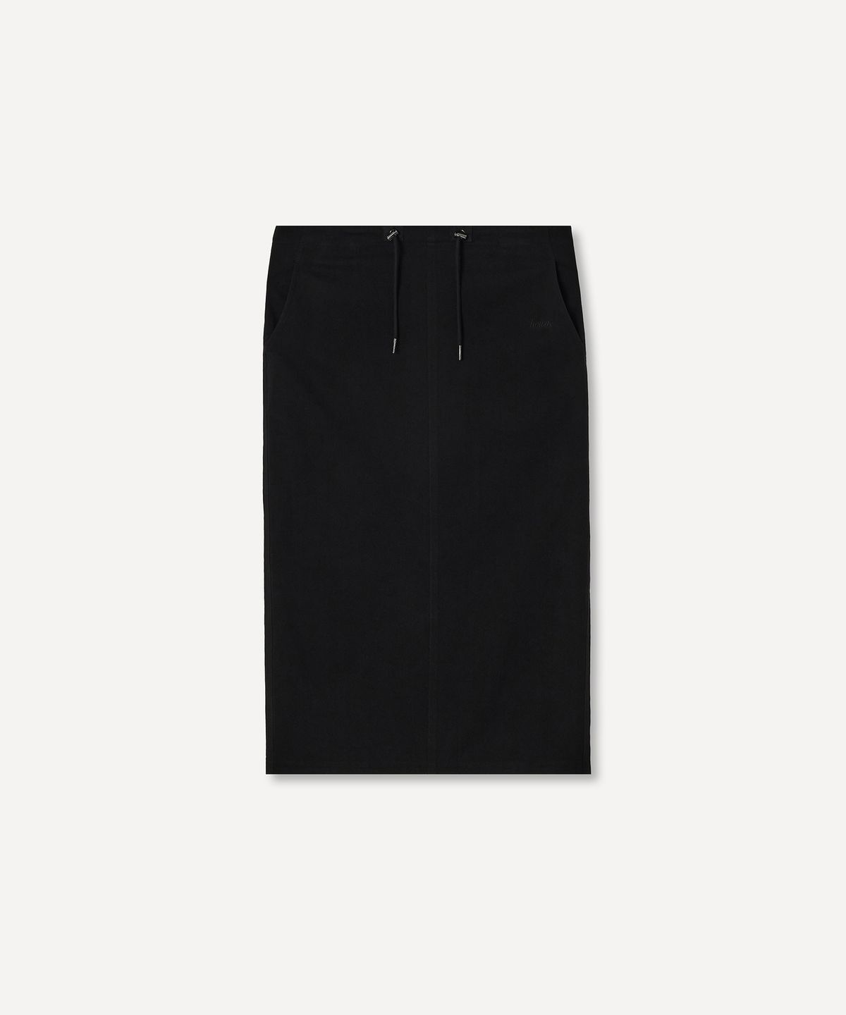 호와스(HOWUS) LOW MAXI SKIRT (BLACK)