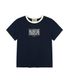 KIDS CLASSIC LOGO RINGER TEE navy