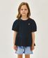 KIDS W PEPLUM BLOUSE navy