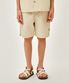 KIDS SEERSUCKER SHORTS light beige