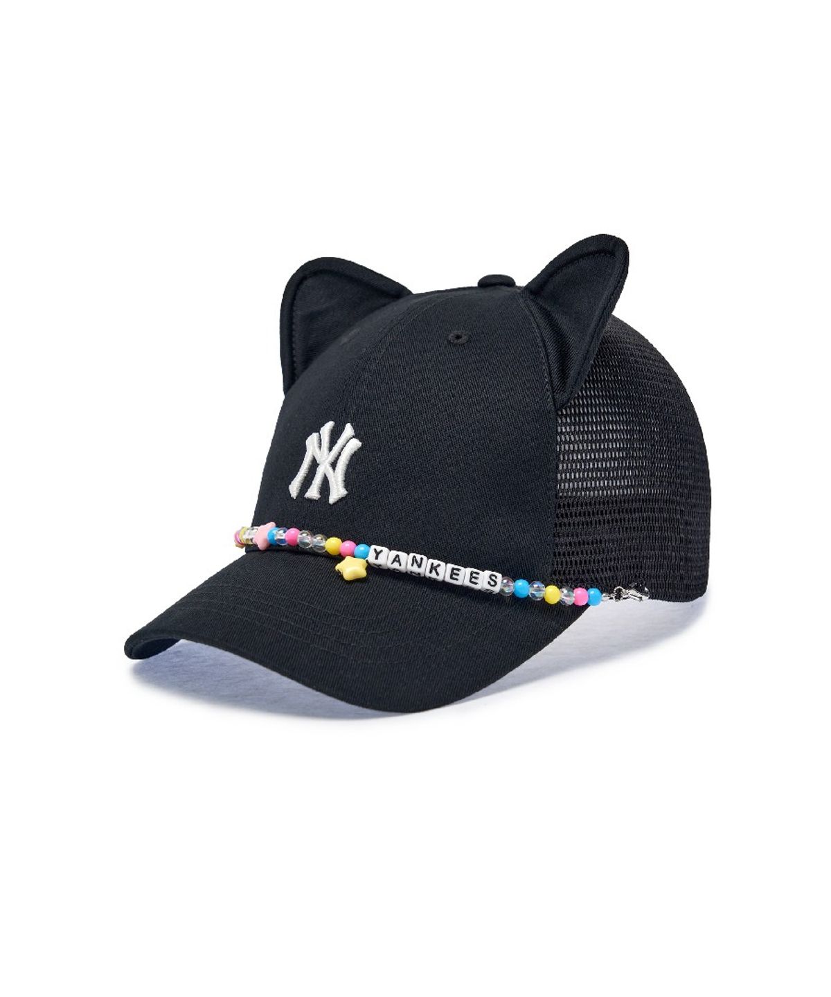 엠엘비 키즈(MLB KIDS) 캣 비즈 트러커 볼캡 NY (Black)