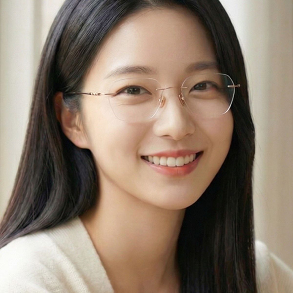 아디제(ADIGE) Rexin 렉신 (Rose Gold) YU1002 무테 티타늄 안경테