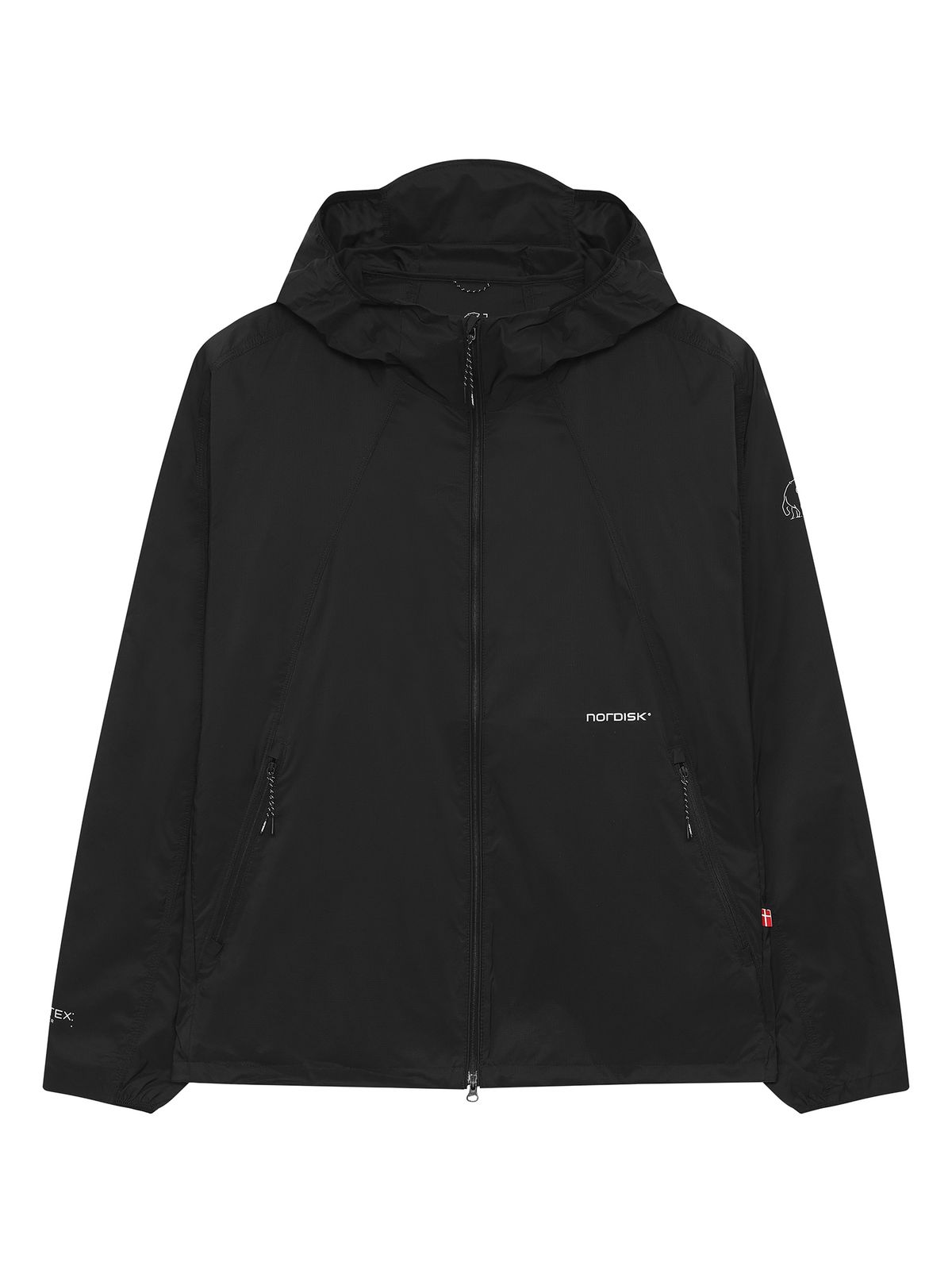 노르디스크(NORDISK) HYGGE HIKE 퍼텍스 퀀텀에어 라이트 자켓 - M_Black