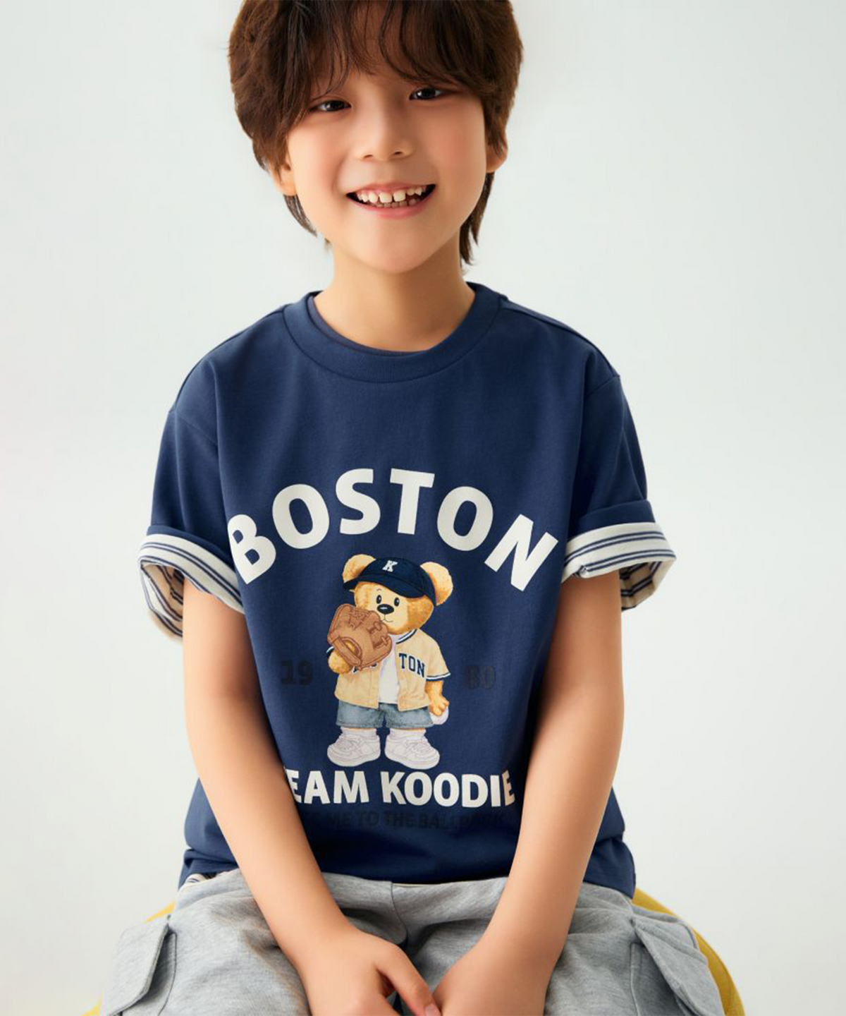 스파오 키즈(SPAO KIDS) [키즈][COOL] 쿠디 그래픽 반팔티_SPRPG37KU4