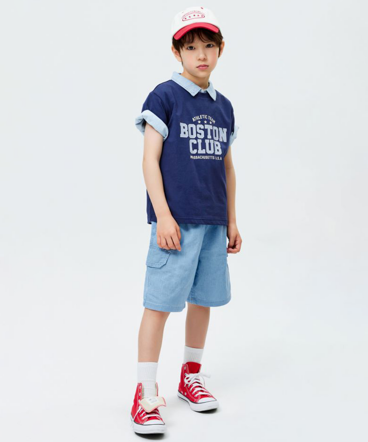 스파오 키즈(SPAO KIDS) [키즈][COOL] 데님 상하세트_SPSMG25KU1