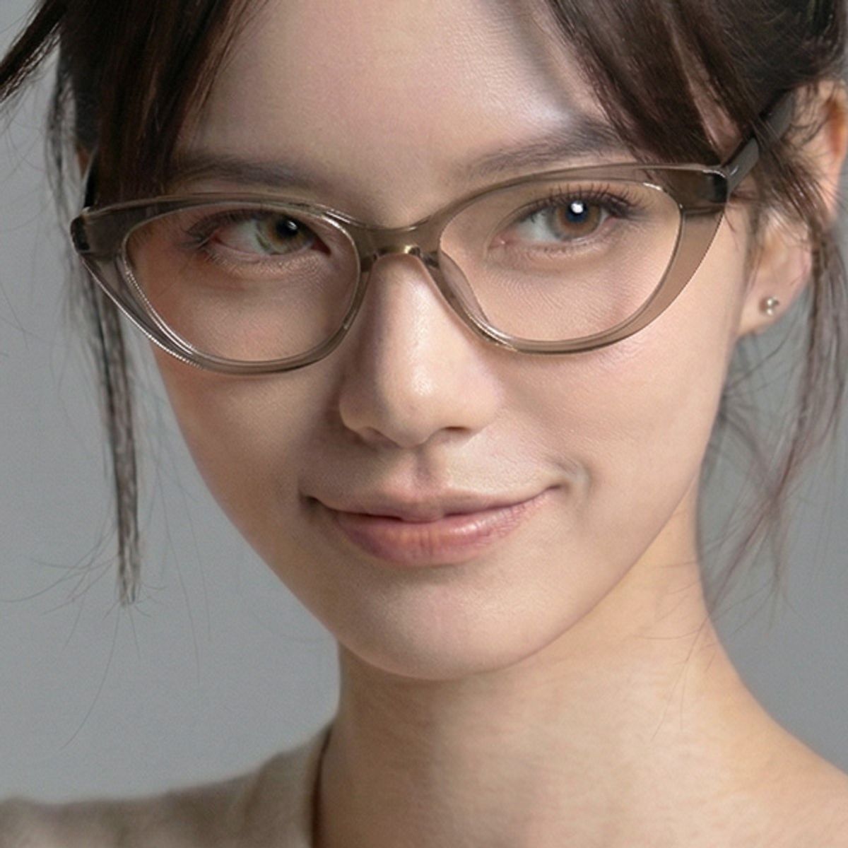 아디제(ADIGE) Nuven 누벤 (kakhi) LA1046 안경테 뿔테