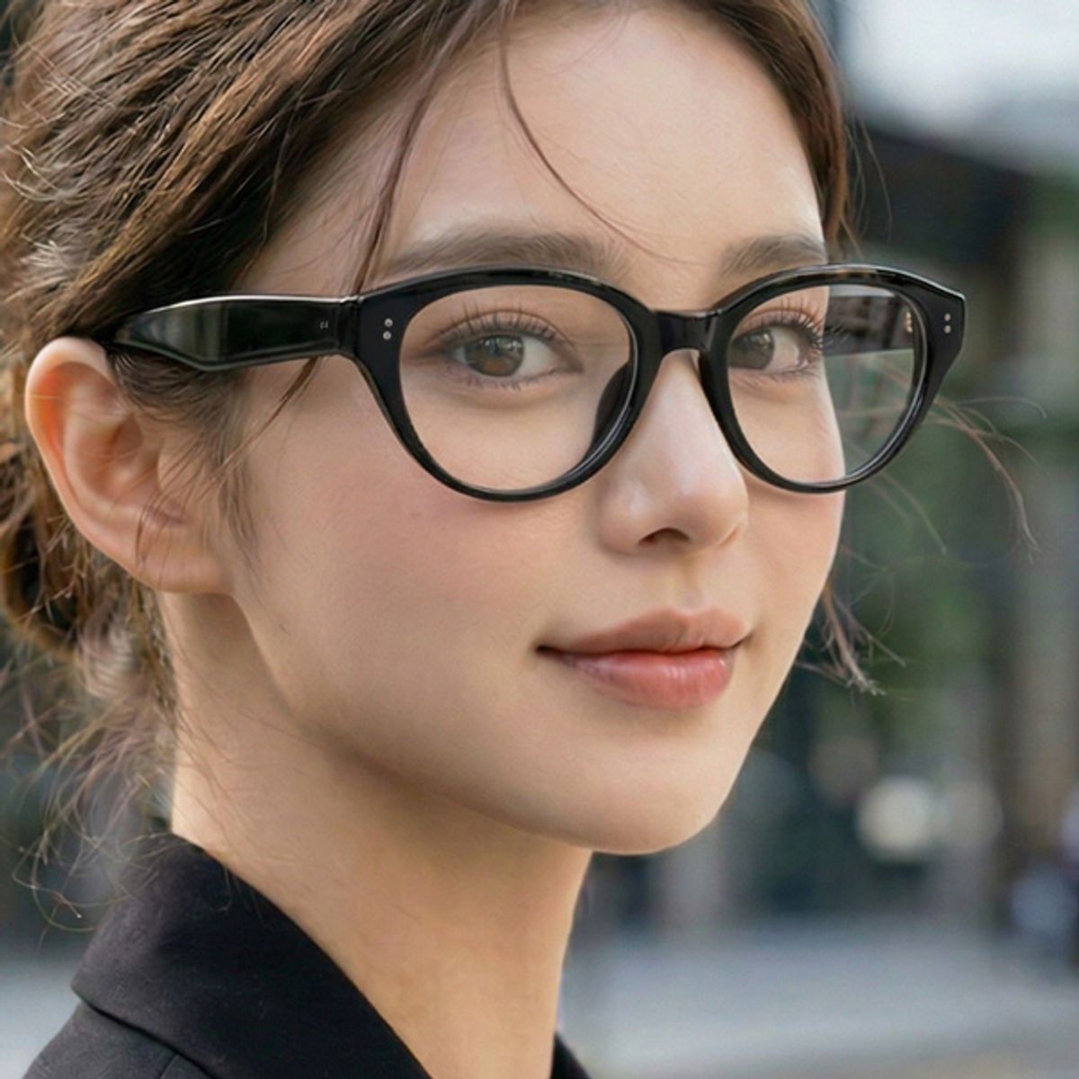 아디제(ADIGE) Veka 베카 (black) LA1045 안경테 뿔테