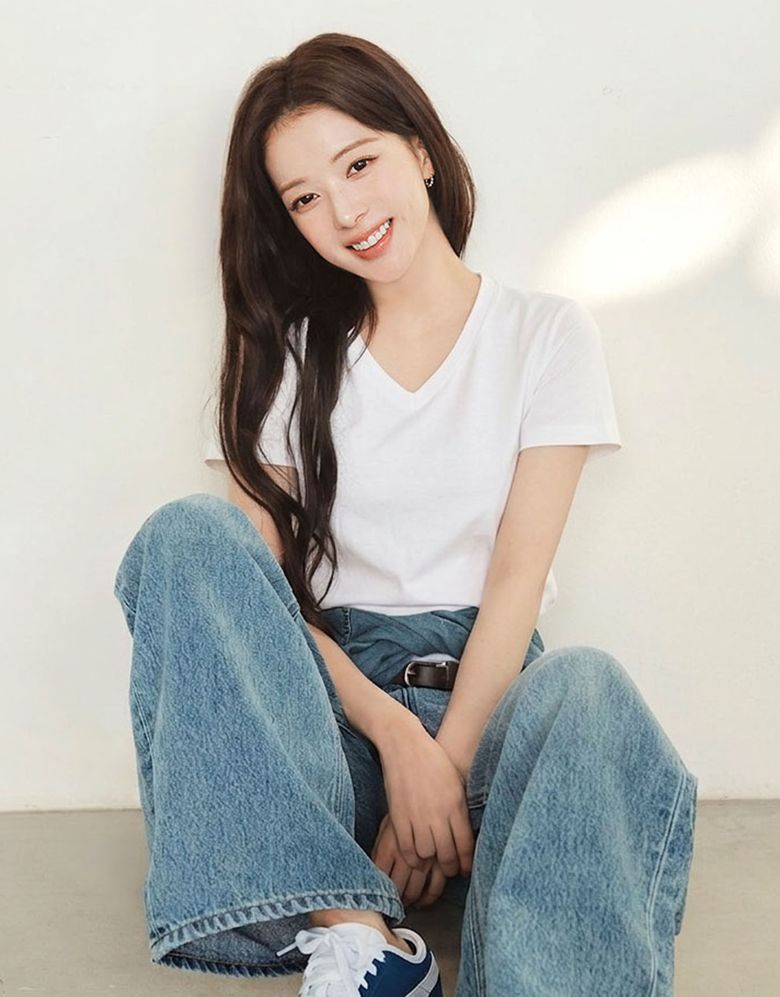 베이직 브이넥 반팔 티셔츠 326519 [8color]