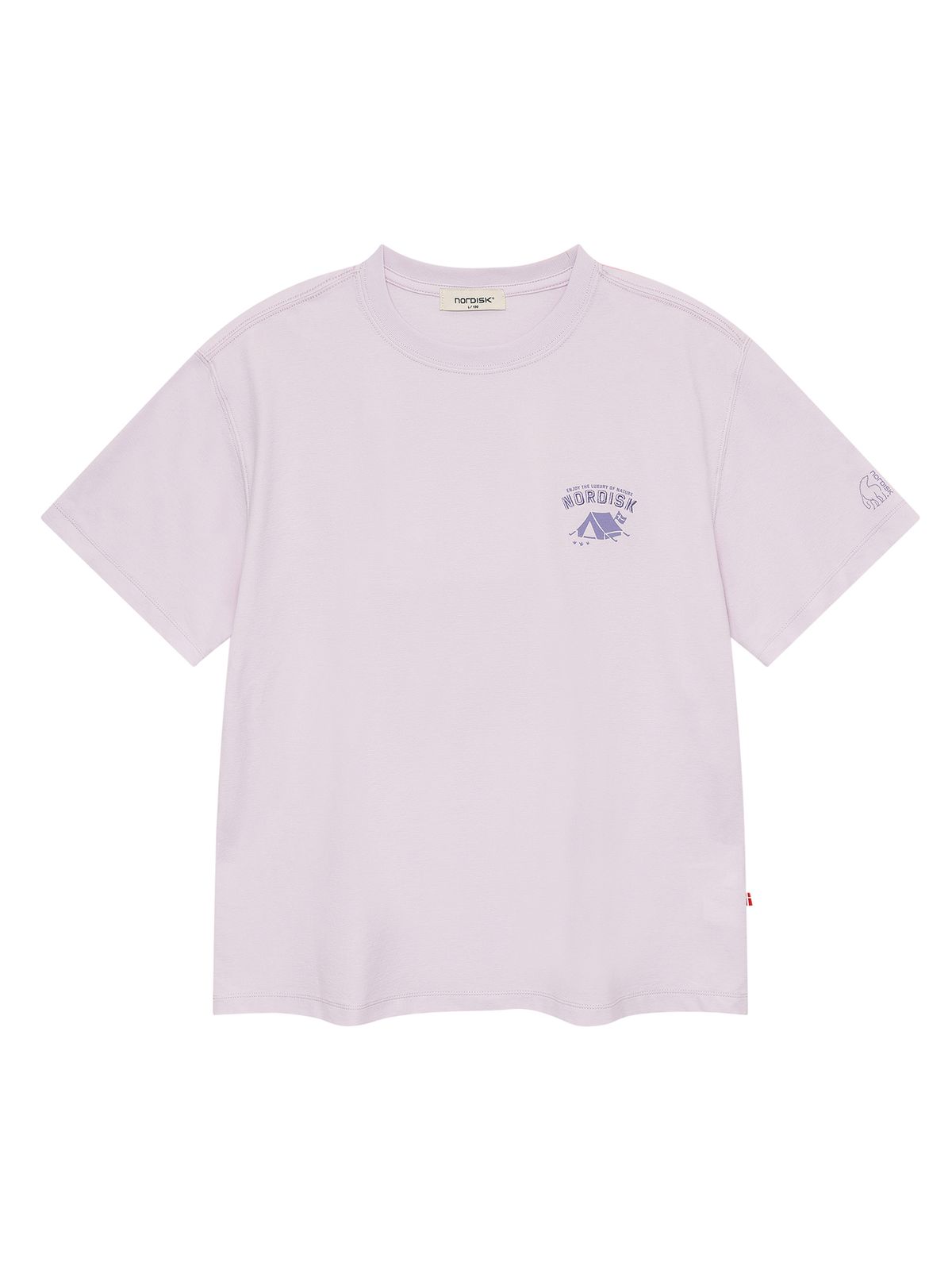 노르디스크(NORDISK) 데니쉬 반팔 티셔츠 - U_Lilac
